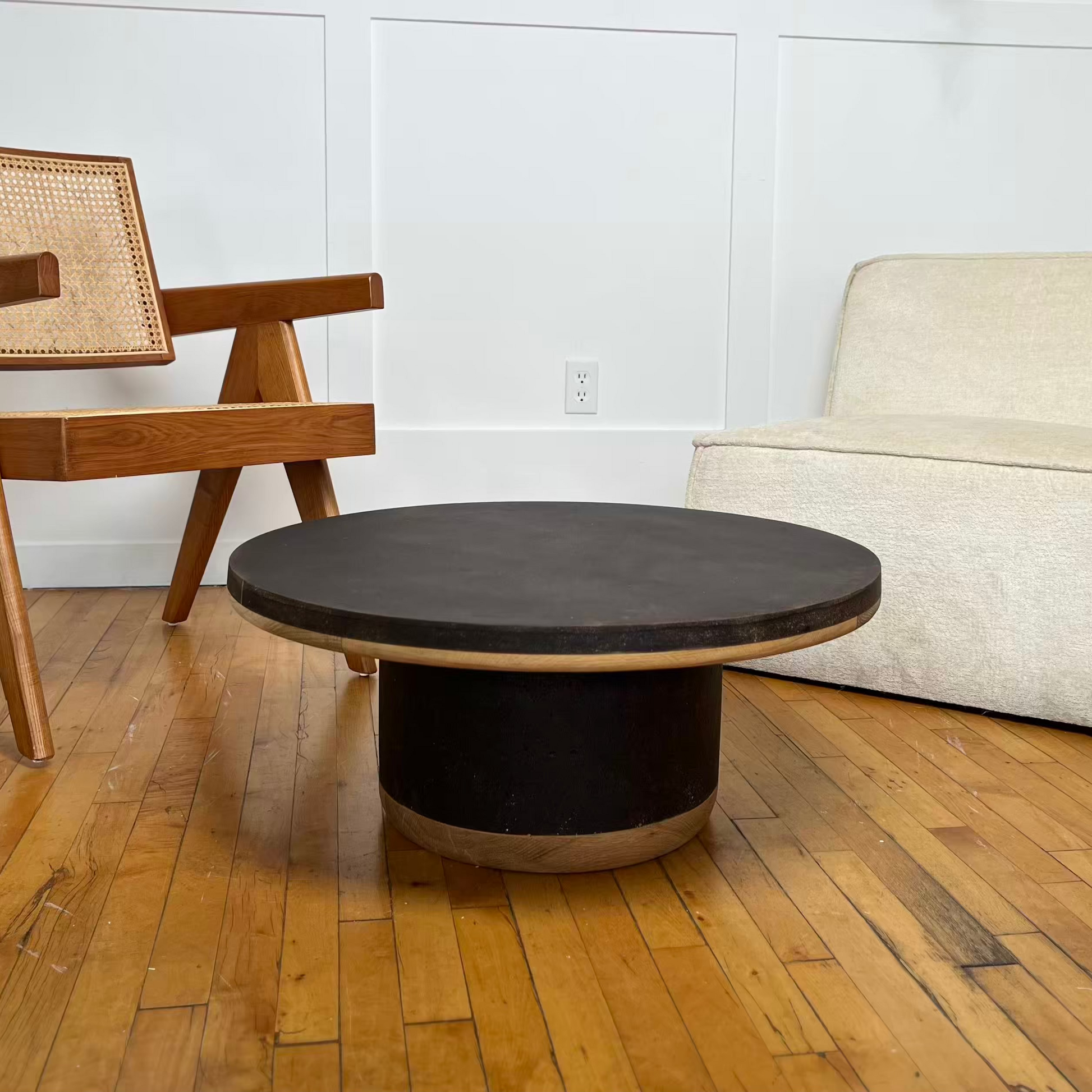 Small round coffee table